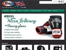 Tablet Screenshot of fairtex.uk.com